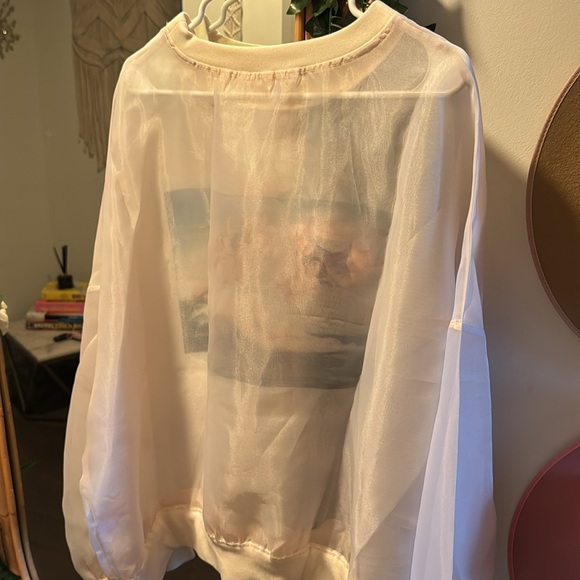 Selkie THE GHOSTED SWEATER IN OATMILK - Picture 10 of 10